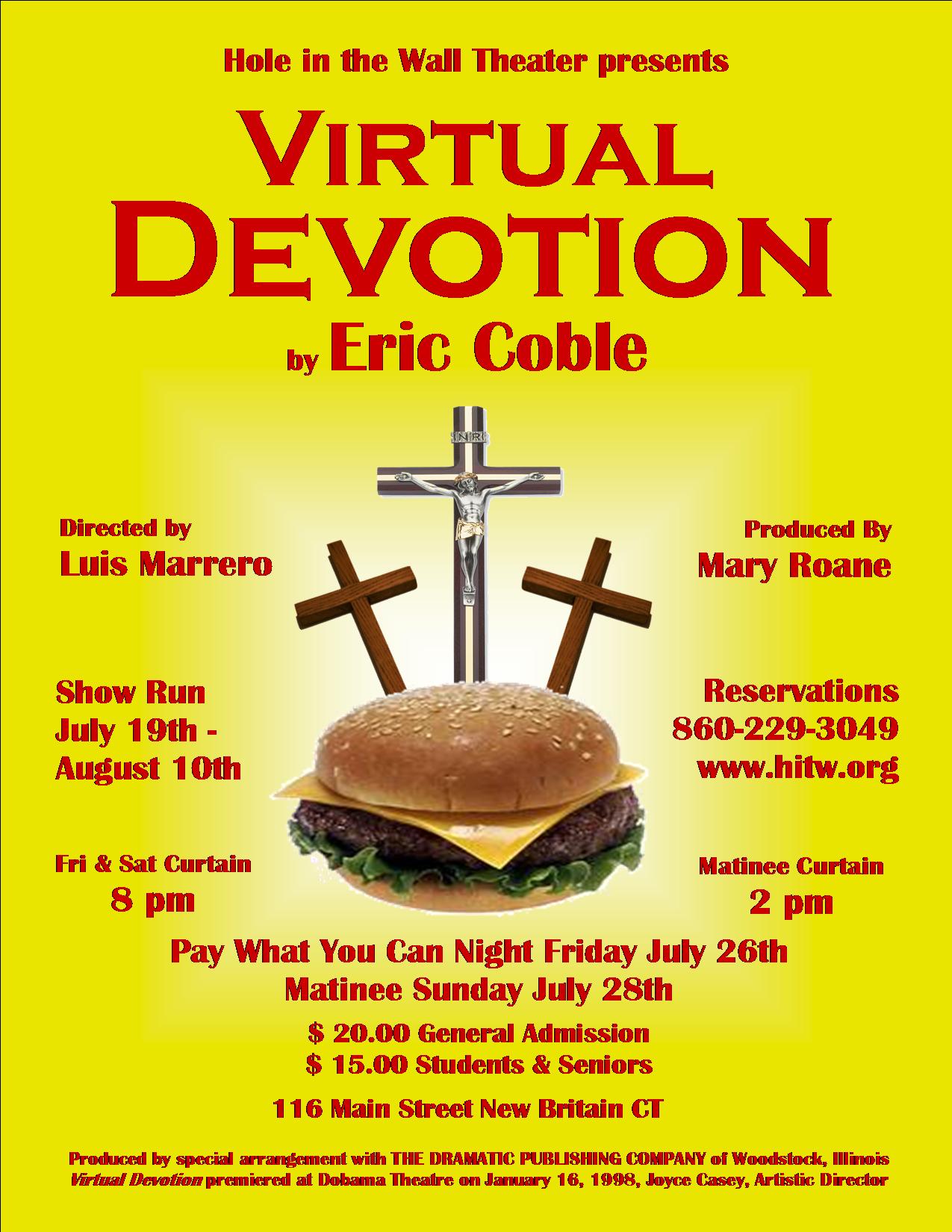 Virtual Devotion Poster
